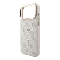 Кейс Guess за iPhone 18 Pro / 17 Pro, PU Leather 4G Gold... - 3 Кейс Guess за iPhone 18 Pro / 17 Pro, PU Leather 4G Gold... - 3