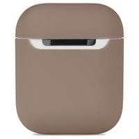 Kaлъф Holdit Silicone Case за  AirPods 1/2 - Mocha Brown - 2