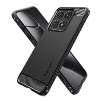 Гръб Spigen Rugged Armor за Xiaomi 14T  - Черен - 6