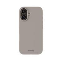 Гръб Holdit Silicone Case за iPhone 16 - Taupe - 1