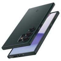 Гръб Spigen Thin Fit за Samsung Galaxy S24 Ultra - Зелен - 3