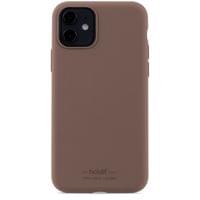 Гръб Holdit Silicone Case за iPhone 11/XR - Dark Brown - 1 Гръб Holdit Silicone Case за iPhone 11/XR - Dark Brown - 1