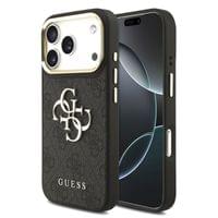 Кейс Guess PU Leather 4G Metal Logo Gold Frame Case за... - 1