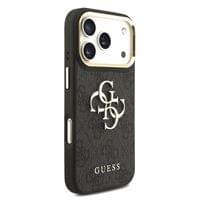 Кейс Guess PU Leather 4G Metal Logo Gold Frame Case за... - 3