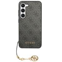 Гръб Guess 4G Charms Case за Samsung Galaxy S24 Plus - Сив - 2