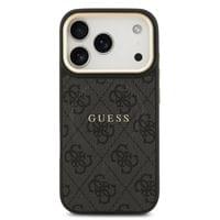 Гръб Guess PU Leather 4G Gold Frame MagSafe Case за... - 1