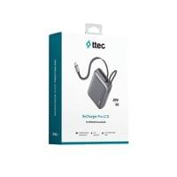 Портативна батерия ttec - ReCharger Pro LCD mAh, PD 20W,... - 2