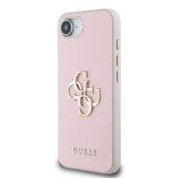 Гръб Guess за iPhone 17E, iPhone 16E, PU, Grained, 4G... - 3 Гръб Guess за iPhone 17E, iPhone 16E, PU, Grained, 4G... - 3