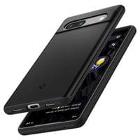 Гръб Spigen Thin Fit за Google Pixel 7a - Черен - 3 Гръб Spigen Thin Fit за Google Pixel 7a - Черен - 3