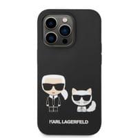 Гръб Karl Lagerfeld and Choupette Liquid Silicone Case за... - 2