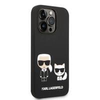 Гръб Karl Lagerfeld and Choupette Liquid Silicone Case за... - 2