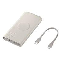 Външна батерия Samsung, 10000mAh, 25W, PD + FQI - Бежова,... - 1 Външна батерия Samsung, 10000mAh, 25W, PD + FQI - Бежова,... - 1
