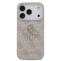 Кейс Guess за iPhone 18 Pro / 17 Pro, PU 4G Metal Logo... - 2