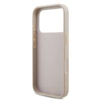 Кейс Guess за iPhone 18 Pro / 17 Pro, PU 4G Metal Logo... - 5
