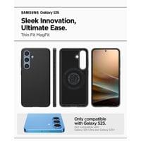 Гръб Spigen за Samsung Galaxy S25, Thin Fit, MagSafe, Черен - 12 Гръб Spigen за Samsung Galaxy S25, Thin Fit, MagSafe, Черен - 12