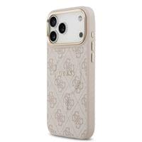 Гръб Guess PU Leather 4G Gold Frame MagSafe Case за... - 2
