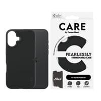 Гръб CARE by PanzerGlass Fashionable за iPhone 16 - Черен - 1