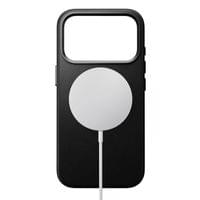 Гръб Nomad Traditional Leather Case за iPhone 17 Pro - Черен - 5 Гръб Nomad Traditional Leather Case за iPhone 17 Pro - Черен - 5