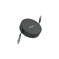 Data кабел ttec USB-C to USB-C Mini Retractable 100W... - 2