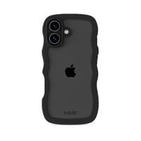 Гръб Holdit Wavy за iPhone 17 - Черен/Прозрачен - 2 Гръб Holdit Wavy за iPhone 17 - Черен/Прозрачен - 2