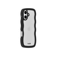 Гръб Holdit Wavy за iPhone 17 - Черен/Прозрачен - 2 Гръб Holdit Wavy за iPhone 17 - Черен/Прозрачен - 2