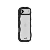Гръб Holdit Wavy за iPhone 17 Air - Черен/Прозрачен - 2