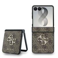 Кейс Guess PU 4G Metal Logo Case за Samsung Galaxy Z Flip... - 1