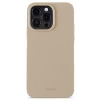 Гръб Holdit Silicone Case за iPhone 14 ProMax - Latte Beige - 1