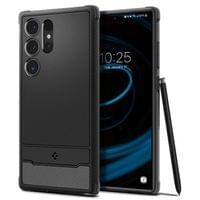 Гръб Spigen Rugged Armor за Samsung Galaxy S24 Ultra - Черен - 1 Гръб Spigen Rugged Armor за Samsung Galaxy S24 Ultra - Черен - 1