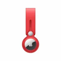 Калъф - ключодържател за Apple AirTag Loop - Червен,... - 0