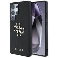 Гръб Guess за Samsung Galaxy S25 Ultra, PU, Grained, 4G... - 1 Гръб Guess за Samsung Galaxy S25 Ultra, PU, Grained, 4G... - 1