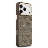 Гръб Guess PU Leather 4G Gold Frame MagSafe Case за... - 2