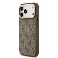 Гръб Guess PU Leather 4G Gold Frame MagSafe Case за... - 3