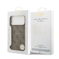 Гръб Guess PU Leather 4G Gold Frame MagSafe Case за... - 6