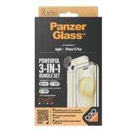 Стъклен протектор PanzerGlass за Apple iPhone 15 Plus UWF... - 2