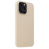 Гръб Holdit Silicone Case за iPhone 13 Pro - Beige - 2