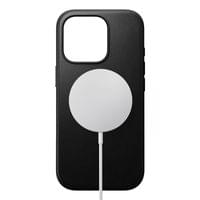 Гръб Nomad Modern Leather case за iPhone 16 Pro - Черен - 2 Гръб Nomad Modern Leather case за iPhone 16 Pro - Черен - 2