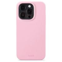 Гръб Holdit Silicone Case за iPhone 14 Pro - Бледо розов - 1
