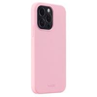 Гръб Holdit Silicone Case за iPhone 14 Pro - Бледо розов - 2