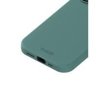Гръб Holdit Silicone за iPhone 17 - Moss Green - 2