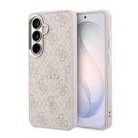 Гръб Guess за Samsung Galaxy S26, PU, Leather, 4G Gold... - 1