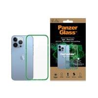 Гръб PanzerGlass за iPhone 13 Pro, ClearCase - Зелена рамка - 1 Гръб PanzerGlass за iPhone 13 Pro, ClearCase - Зелена рамка - 1