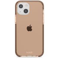 Гръб Holdit Seethru Case за iPhone 13/14 - Кафяв - 1 Гръб Holdit Seethru Case за iPhone 13/14 - Кафяв - 1