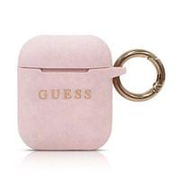 Калъф Guess Silicone Case за Airpods 1/2 - Розов - 1