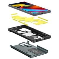 Гръб Spigen Tough Armor за Samsung Galaxy S24 Ultra - Зелен - 3
