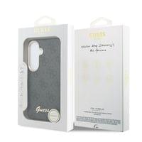 Гръб Guess за Samsung Galaxy S26, PU, 4G, Script Metal... - 5