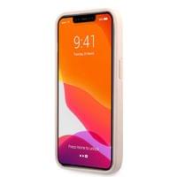 Гръб Guess PU 4G Metal Logo Case за iPhone 13 Pro - Розов - 4 Гръб Guess PU 4G Metal Logo Case за iPhone 13 Pro - Розов - 4