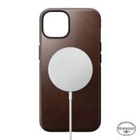 Гръб Nomad Modern Leather MagSafe Case за iPhone 14 - Кафяв - 5 Гръб Nomad Modern Leather MagSafe Case за iPhone 14 - Кафяв - 5