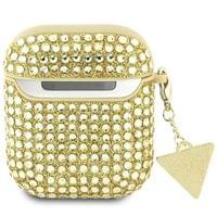 Калъф за Airpods Guess Rhinestones Triangle Metal Logo... - 2 Калъф за Airpods Guess Rhinestones Triangle Metal Logo... - 2