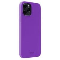 Гръб Holdit Silicone Case за iPhone 12/12 Pro - Лилав - 2